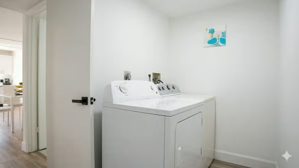 Laundry: Washer and dryer - FL "Pet Friendly Townhome | 2BR, 2.5-Bath Near Sanibel"